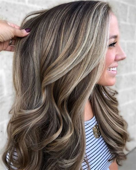 what highlights go with ash blonde hair|ash blonde highlights on brunette.